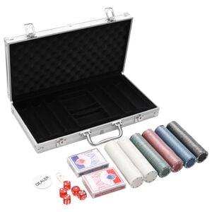 vidaXL Set žetona za poker 300 kom 4 g