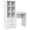 vidaXL Stol Bijelo 105,5 x 34 x 127 cm 2 kom.