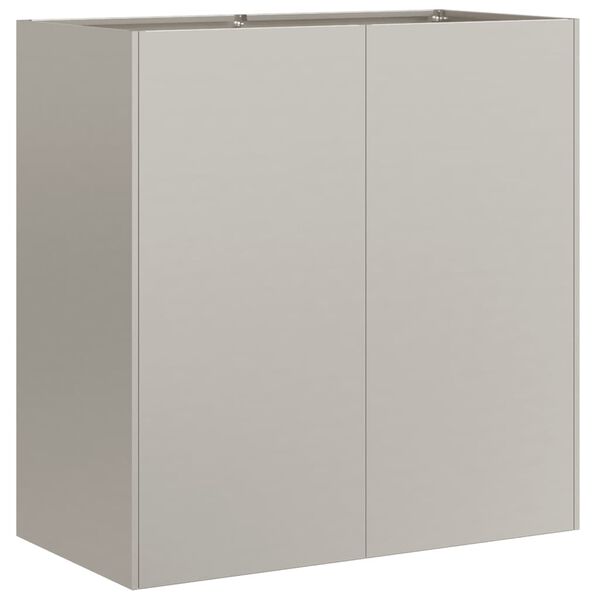 vidaXL Sadilica boja hrđe 80x40x80 cm od pohabanog čelika