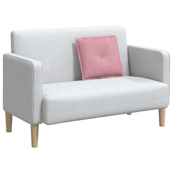 vidaXL Jastuk za leđa Ružičasta 50 x 45 cm Kordura tekstil