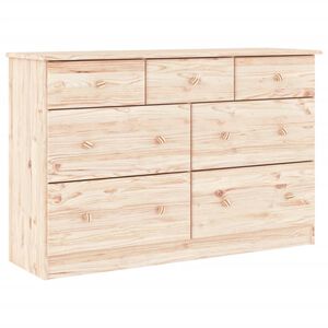 vidaXL Ladičar ALTA 112 x 35 x 73 cm od masivne borovine