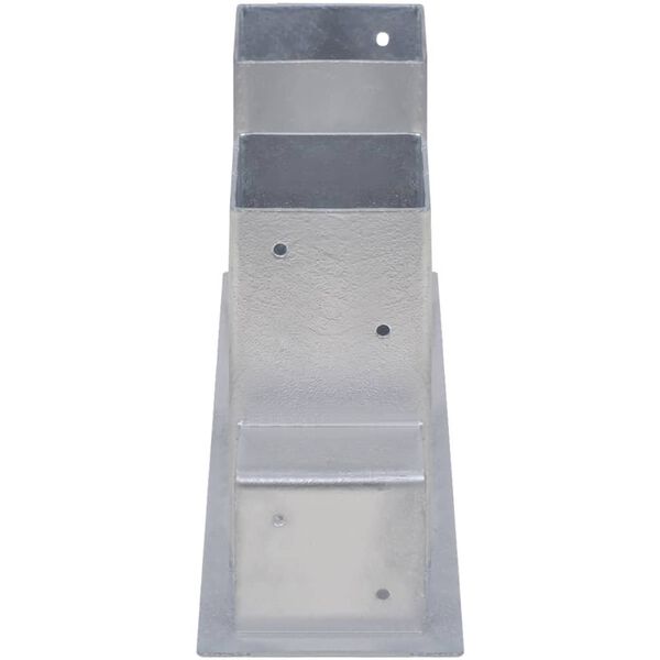 vidaXL Pomagala za slaganje drva za ogrjev 4 kom čelična srebrna