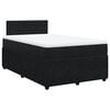 vidaXL Krevet box spring s madracem crni 120 x 190 cm bar&scaron;unasti