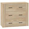 vidaXL Komoda boja hrasta sonome 80 x 33 x 70 cm od konstruiranog drva
