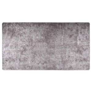 vidaXL Perivi tepih 190 x 300 cm sivi