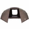 vidaXL Šator za ribolov s krovom Smeđa 514 x 465 x 187 cm Poliester