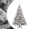 vidaXL Umjetno božićno drvce s kuglicama 120 cm 150 LED lampica