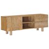 vidaXL TV ormar 110 x 30 x 40 cm Čvrsto Mango Drvo i Inženjersko Drvo