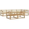vidaXL Set vanjskih sofa 8 pcs Bijela 325 x 166,5 x 73 cm