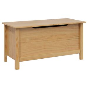 vidaXL Kutija za spremanje Hill Medeno smeđa 90 x 40 x 45 cm