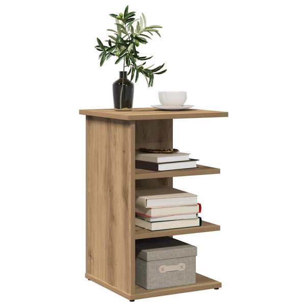 vidaXL Komoda Artisan hrast 35x35x55 cm izrađeno drvo