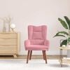vidaXL fotelja Ružičasta 63 x 67 x 94 cm Baršun