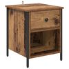 vidaXL Noćni ormar Staro drvo 40 x 42 x 50 cm Konstruirano drvo