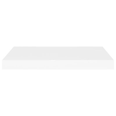 vidaXL Plutajuća zidna polica bijela 60 x 23,5 x 3,8 cm MDF