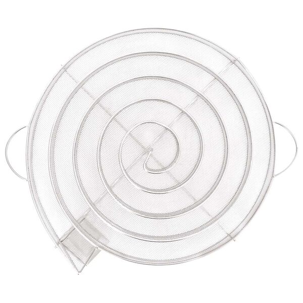 vidaXL Generator hladnog dima okrugli 33,5 cm od nehrđajućeg čelika