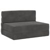 vidaXL Sofa na razvlačenje Tamnosiva 70 x 80 x 60 cm Tkanina