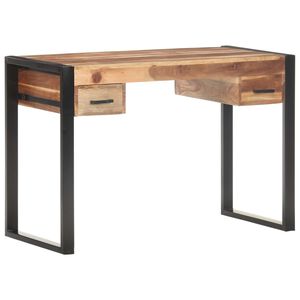 vidaXL Radni stol 110 x 50 x 76 cm od masivnog drva