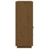vidaXL Visoka komoda boja meda 100 x 40 x 108,5 cm od masivne borovine