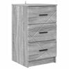 vidaXL Noćni ormar Sivi hrast sonoma 38 x 38 x 66 cm Konstruirano drvo