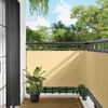 vidaXL Balcony ekran Pijesak 100 x 400 cm Oxford tkanina