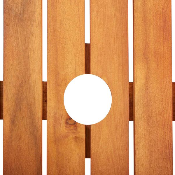 vidaXL 5-dijelni vrtni blagovaonski set od drva bagrema s jastucima