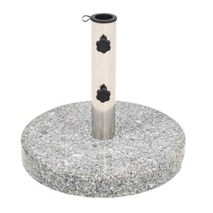 vidaXL Stalak za Suncobran Granit Okrugli 20 kg