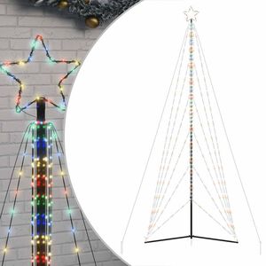 vidaXL LED božićno drvce 861 LED &scaron;areno 478 cm