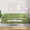 vidaXL Sofa Svijetlo zelena 228 x 78 x 80 cm Bar&scaron;un