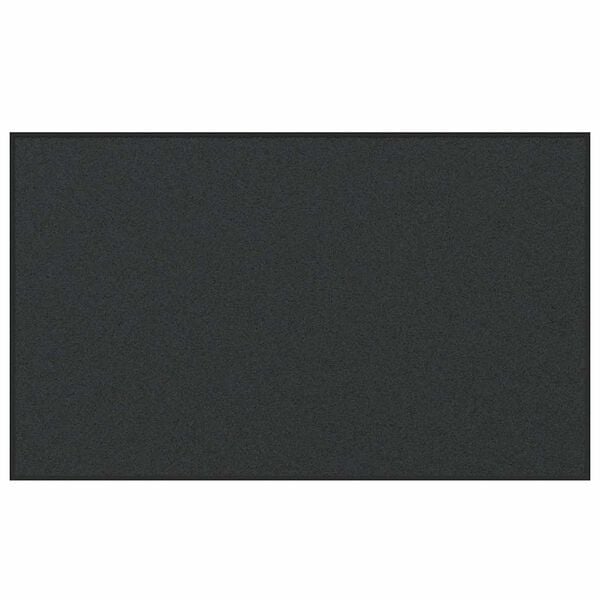 vidaXL Otirač Ostalo Crna 90 x 150 cm Polipropilen i vinil