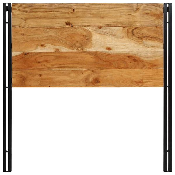 vidaXL Uzglavlje 100 cm Puno drvo bagrem i željezo