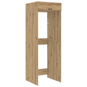vidaXL Ormar za perilicu rublja Umjetnički hrast 67,5 x 68 x 200 cm