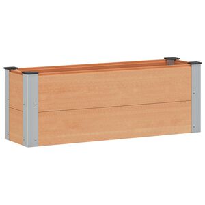 vidaXL Povi&scaron;ena vrtna gredica Smeđa 100 x 30 x 36 cm