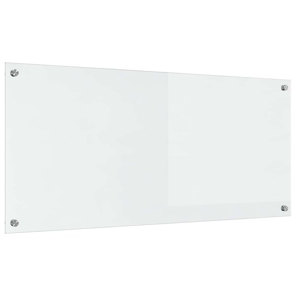 vidaXL Kuhinjski zaštita *Transparent*an 110 x 50 x 0,6 cm