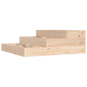 vidaXL Sadilica 78 x 78 x 27 cm od masivne borovine