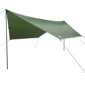 vidaXL Cerada za kampiranje zelena 430 x 380 x 210 cm vodootporna