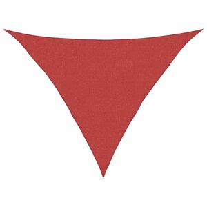 vidaXL Jedro za za&scaron;titu od sunca 160 g/m&sup2; crveno 2,5x2,5x3,5 m HDPE