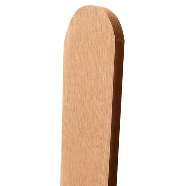 vidaXL Ograda od kolaca WPC 200 x 120 cm