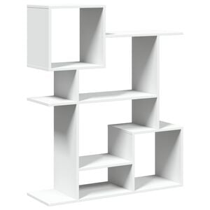 vidaXL Sobna pregrada / regal za knjige bijeli 92x29x112 cm drveni
