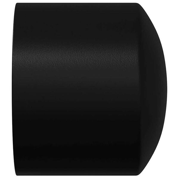 vidaXL Kape za zavr&scaron;etak nogometnog stola 10 pcs Crna