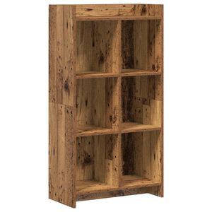 vidaXL Police za knjige Staro drvo 59 x 30 x 111 cm Konstruirano drvo