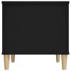 vidaXL Stolić za kavu crni 60 x 44,5 x 45 cm od konstruiranog drva
