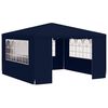 vidaXL Profesionalni &scaron;ator za zabave 4 x 4 m plavi 90 g/m&sup2;