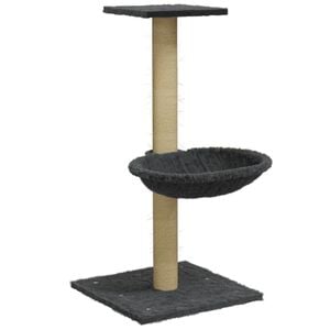 vidaXL Penjalica za mačke sa stupom za grebanje tamnosiva 74 cm