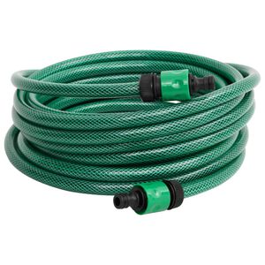 vidaXL Crijevo za bazen zeleno 20 m PVC