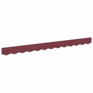vidaXL Zamjena za rub tende Bordo prugasta 230 x 20 cm Poliester