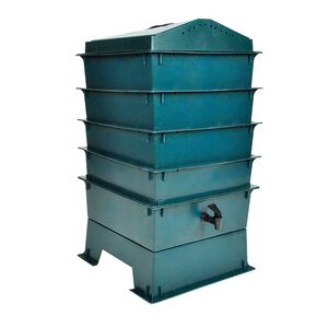 vidaXL Tvornica crva s 4 ladice 42 x 42 x 60 cm