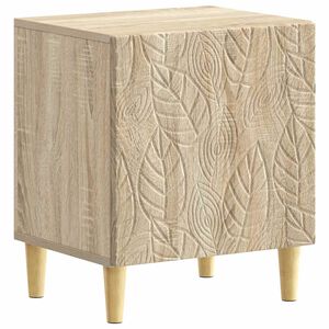 vidaXL Noćni ormarić Hrast sonoma 43 x 34,5 x 50 cm Konstruirano drvo
