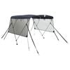 vidaXL Tenda bimini s 4 luka i mrežastim zidovima 183x(170-182)x137 cm