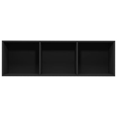 vidaXL Ormarić za knjige/TV crni 36 x 30 x 114 cm od iverice