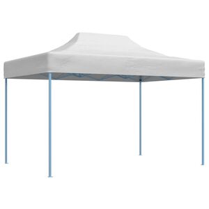 vidaXL Profesionalni sklopivi &scaron;ator za zabave 280x410x315 cm čelični bijeli